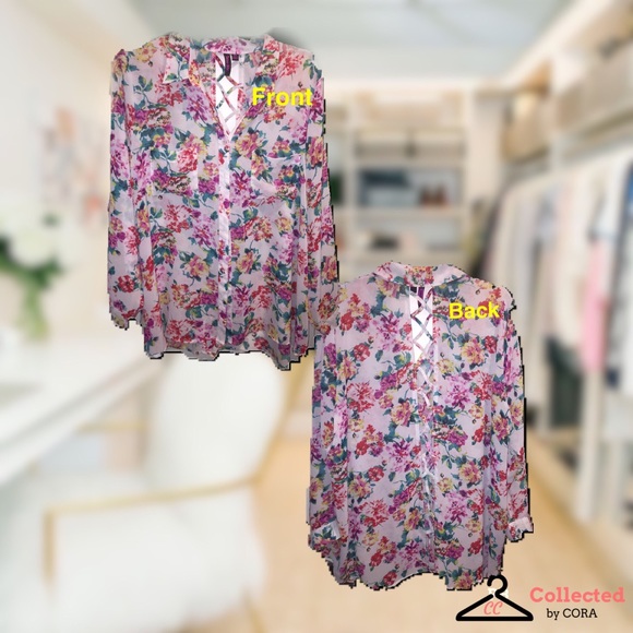 Floral blouse - Picture 1 of 3